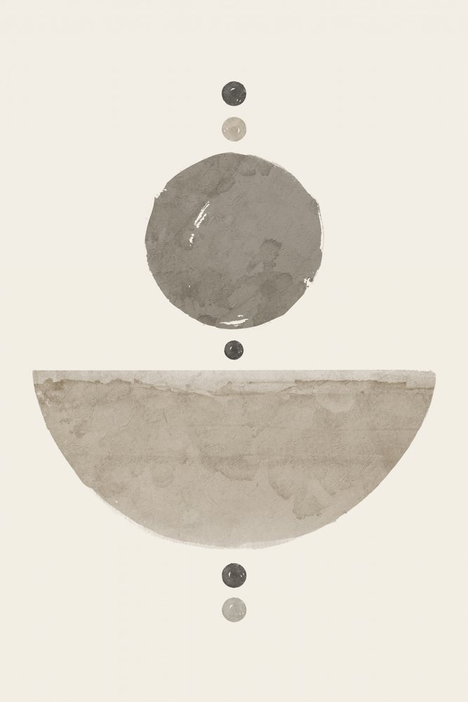 Gelassene geometrische Balance von Ema Paraschiv