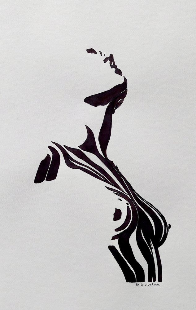 Elegante feminine Form von Erik Van Velzen