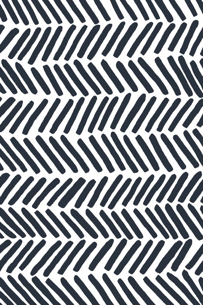 Handgezeichnetes Chevron-Muster von Fun Qui