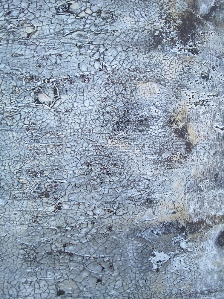 Rissige graue Textur von Gabriela Aleksandra Szuba