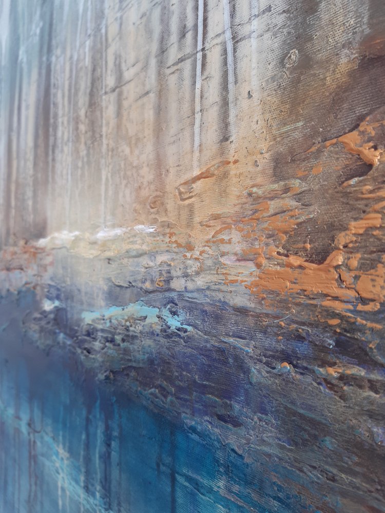 Texturierte Ozeanhorizont von Gabriela Aleksandra Szuba