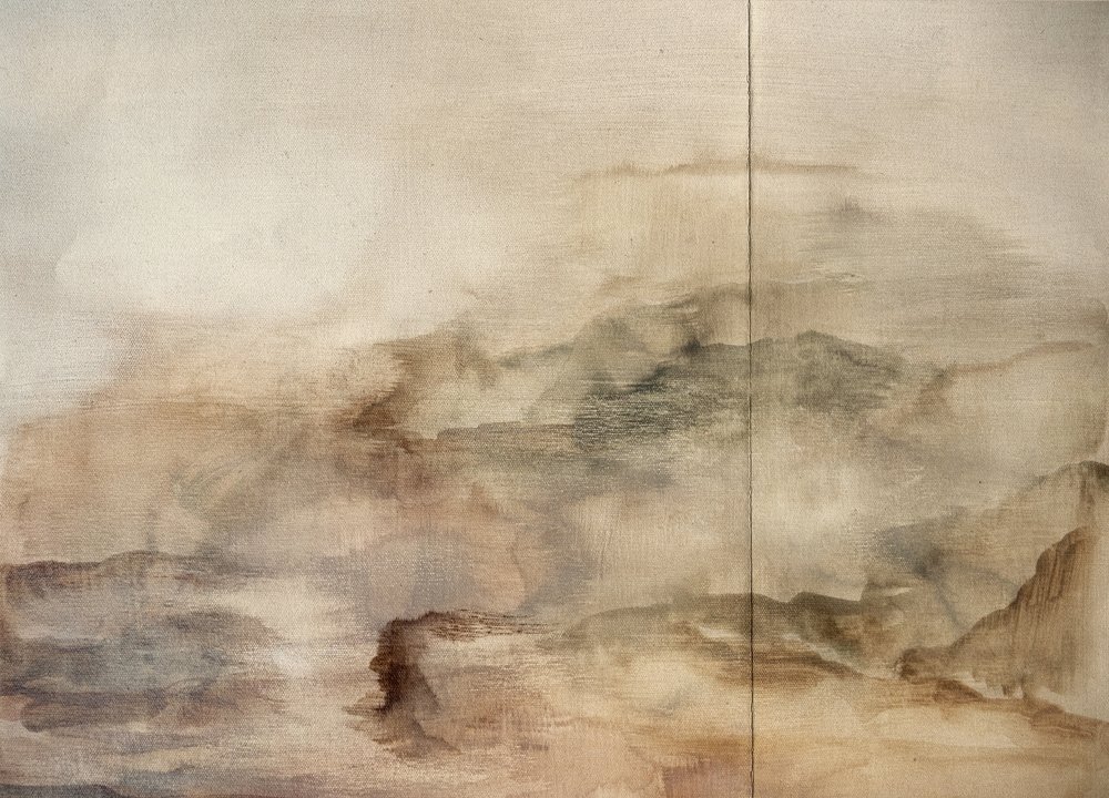 Neblige Berglandschaft von Gemma Bardot