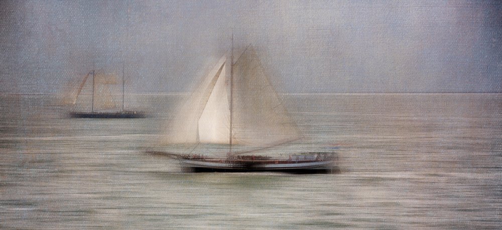 Träumende Segelboote von Greetje van Son