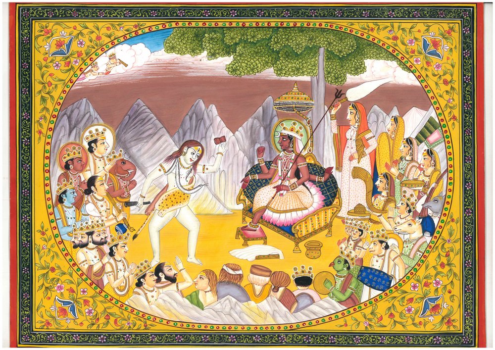 Göttliche Hindu Versammlung von IMAGINEERS STUDIO