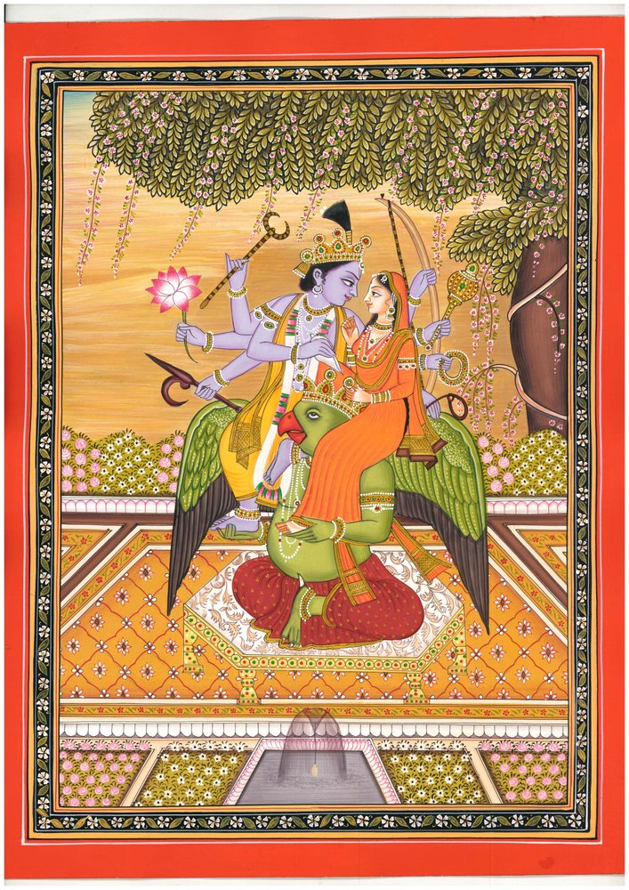 Hindu-Gottheiten auf Garuda von IMAGINEERS STUDIO