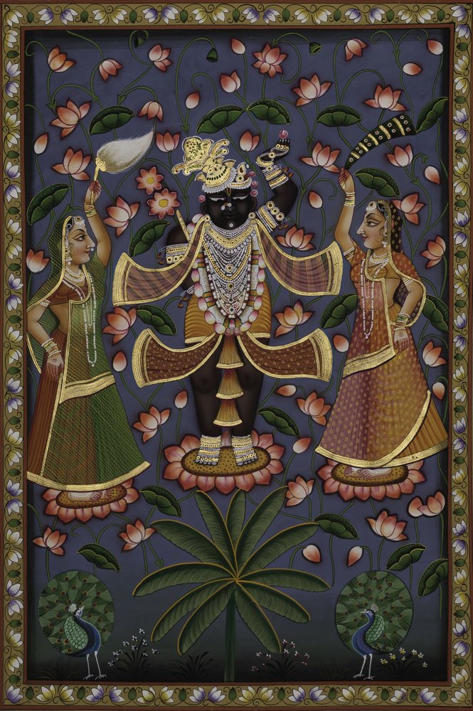 Herr Krishna mit Anhängern von IMAGINEERS STUDIO