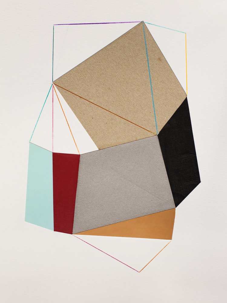 Buntes geometrisches Design von Ildefonso Martín