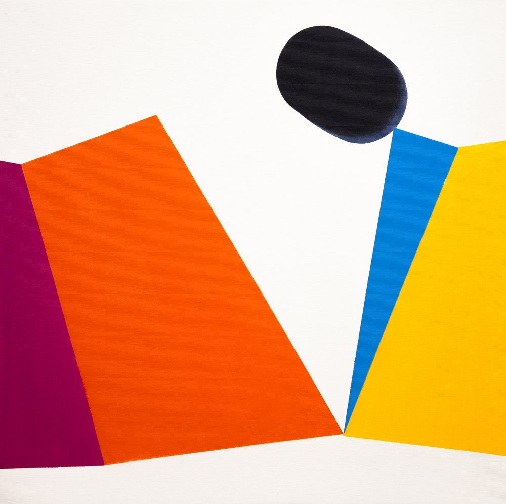 Geometrische Farbblöcke von Ildefonso Martín