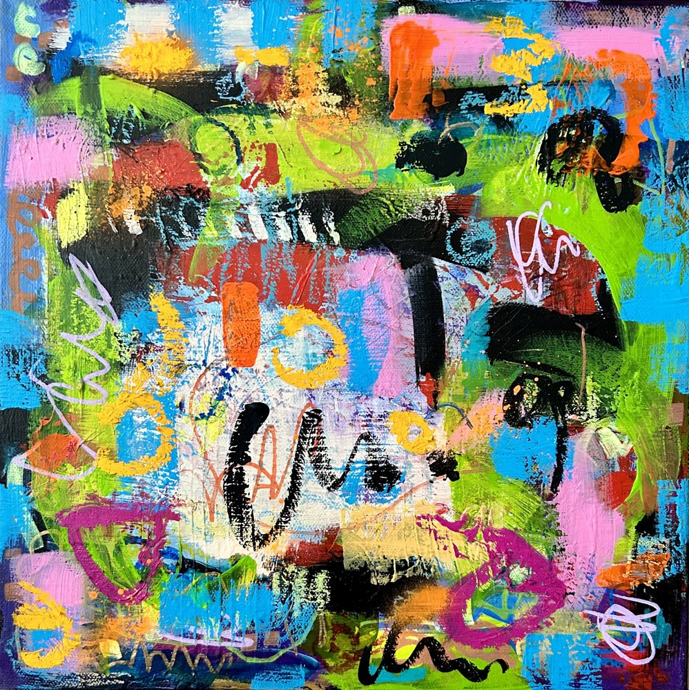 Lebendige abstrakte Energie von Irene Chua