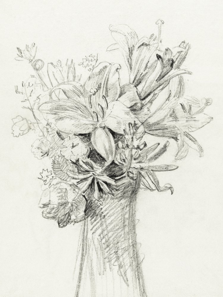 Blumen in einer Vase von Jean Bernard