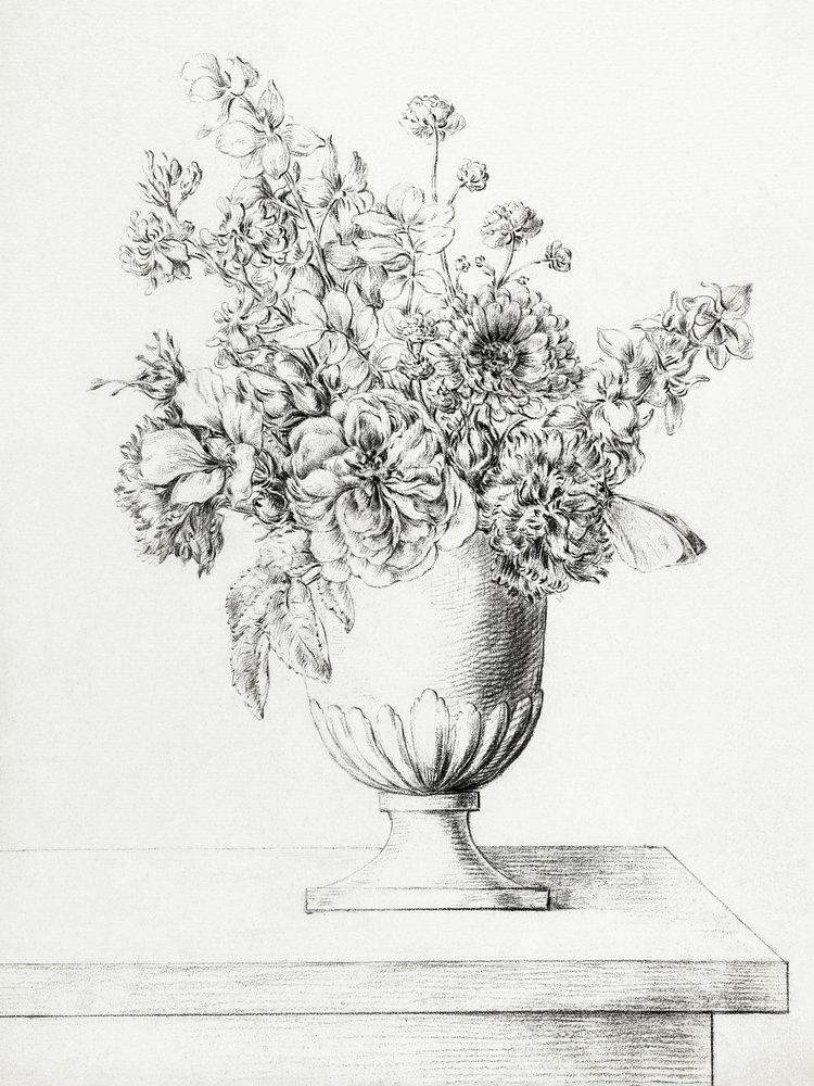 Blumen in einer Vase von Jean Bernard