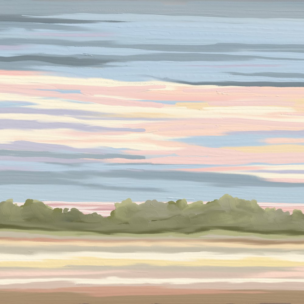 Pastellhorizontglühen von Jenna Alheit