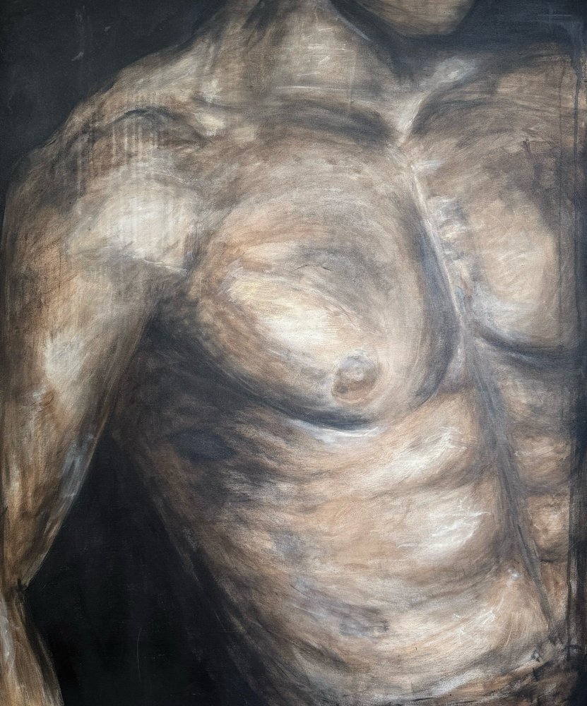 Muskulöser männlicher Torso von Jenny Nielsen