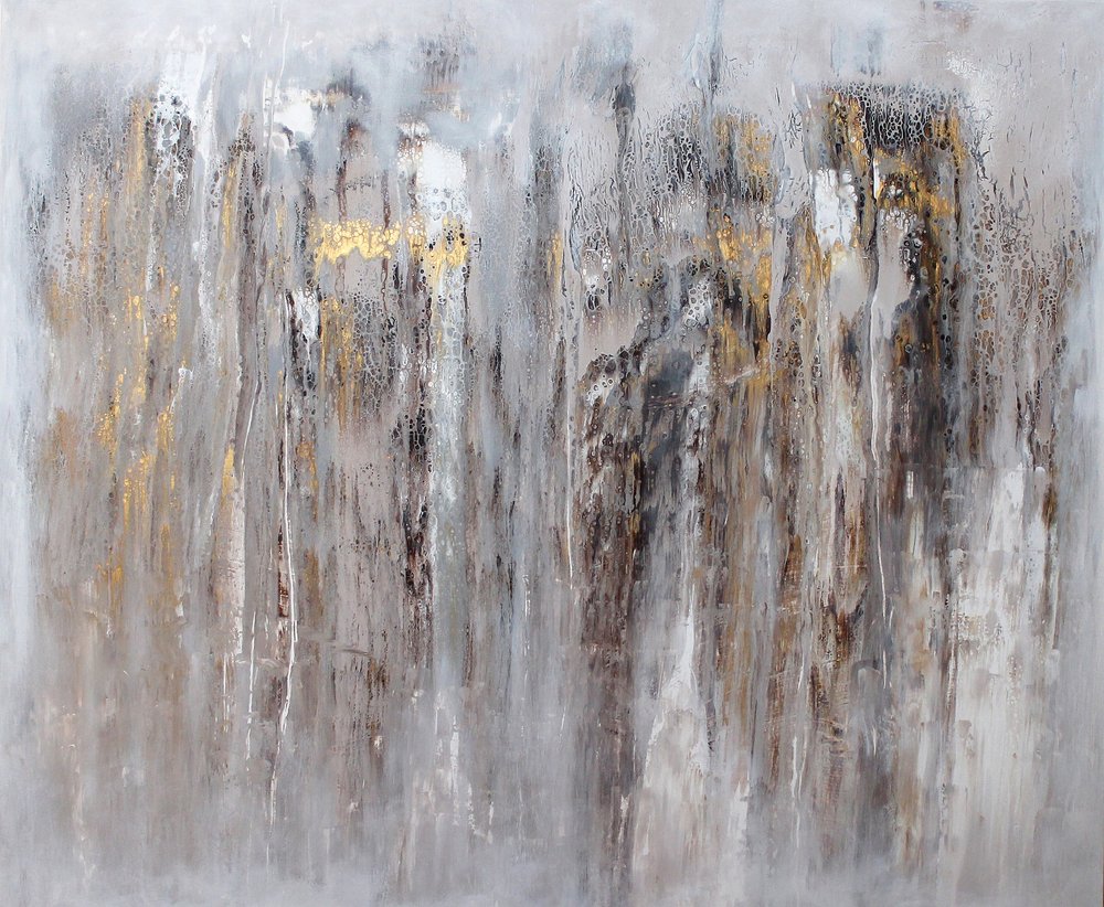 Schimmernder Goldfluss von Jenny Nielsen
