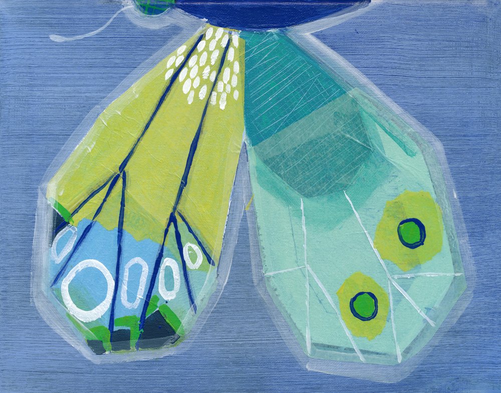 Schmetterling Links von Jenny Westenhofer
