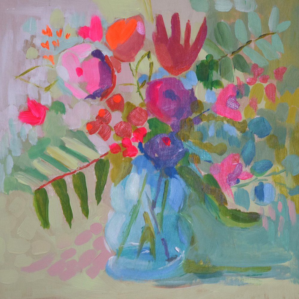 Neonblumen von Jenny Westenhofer