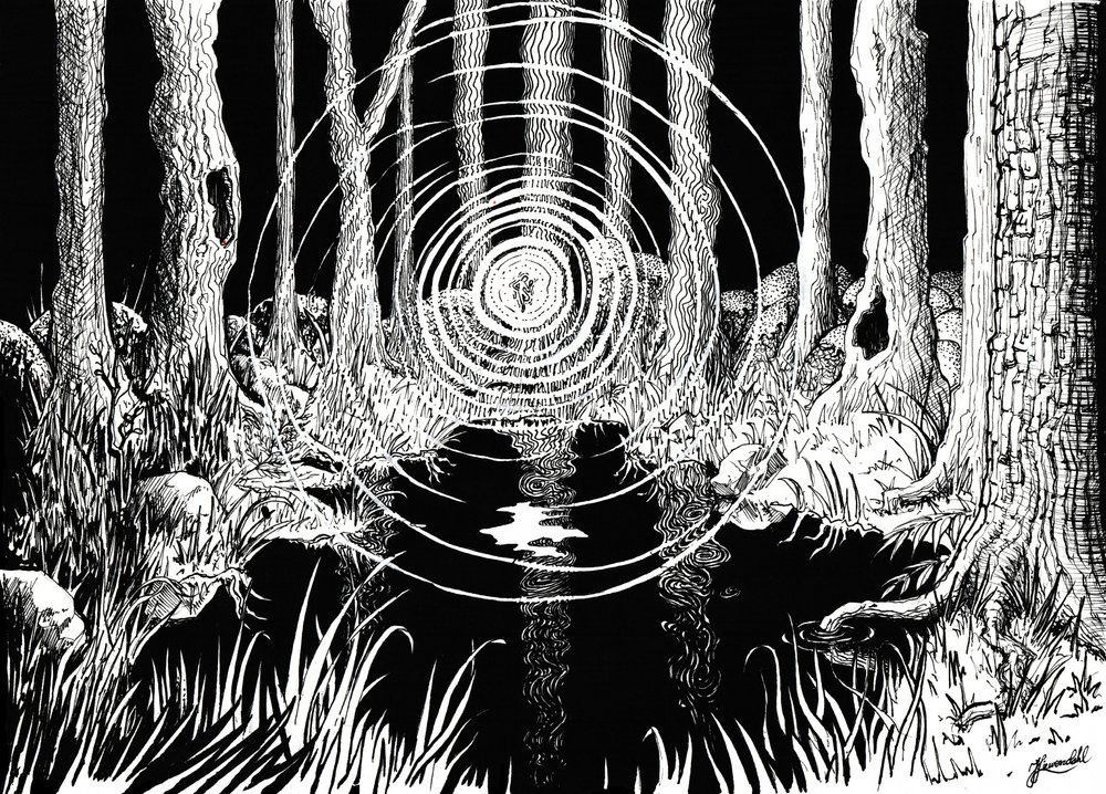 Mystischer Waldrippel von Johan Liewendahl