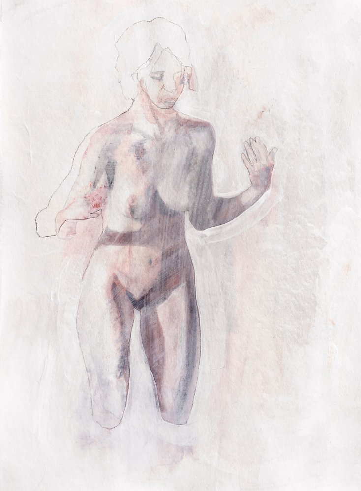 Ätherische nackte Figur von Joshua Hoskins