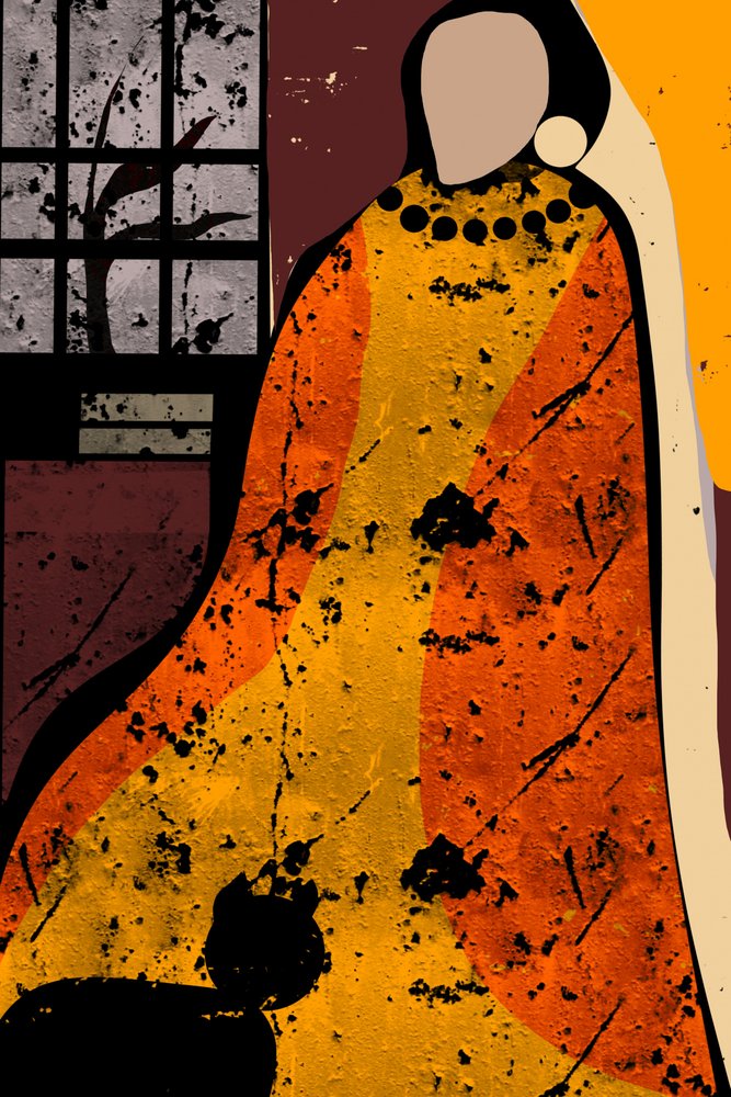 Lebendige Bohemian-Frau von Josie George