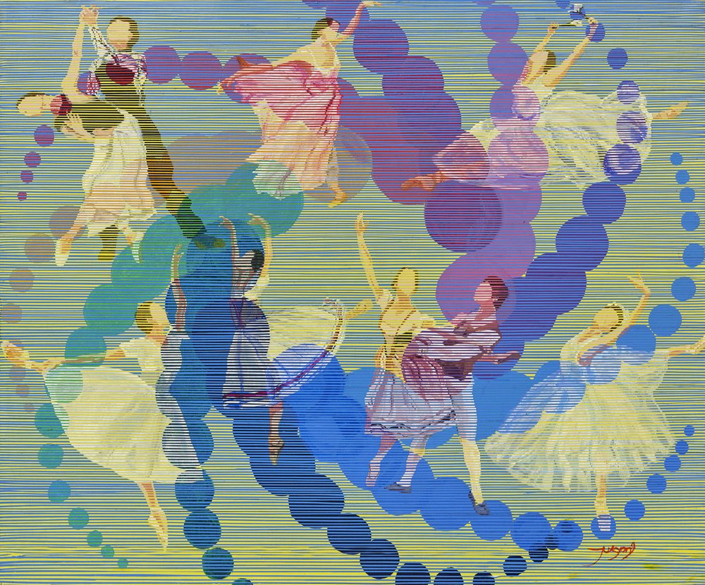 Anmutige Balletttänzer von Jukyong Park