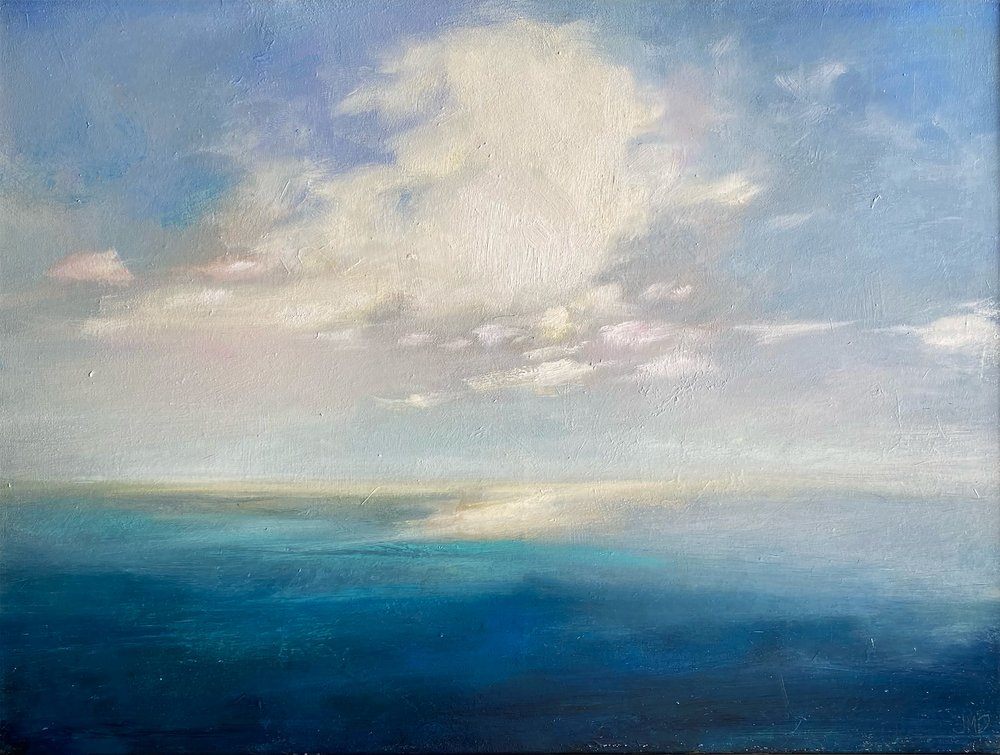 Gelassener Ozeanhorizont von Julia Purinton