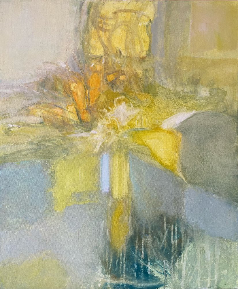 Lebendiger Abstrakter Fluss von Julia Purinton