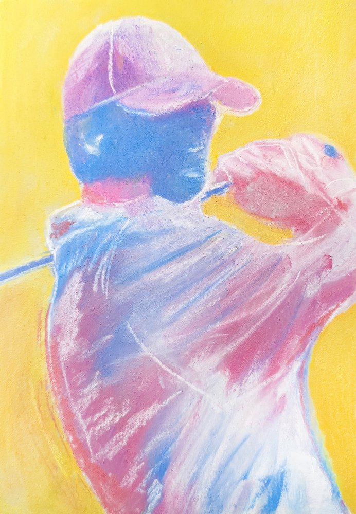Lebendiger Golfschwung von Justyna Jaszke