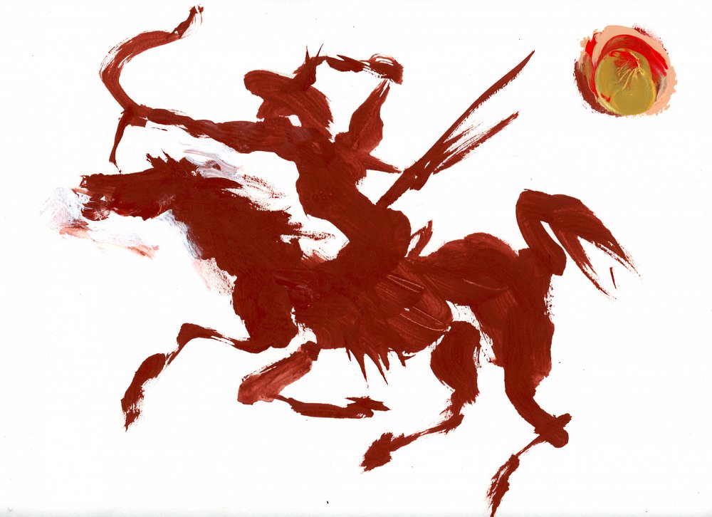 Dynamischer Pferdebogen von Kanat Ibragimov