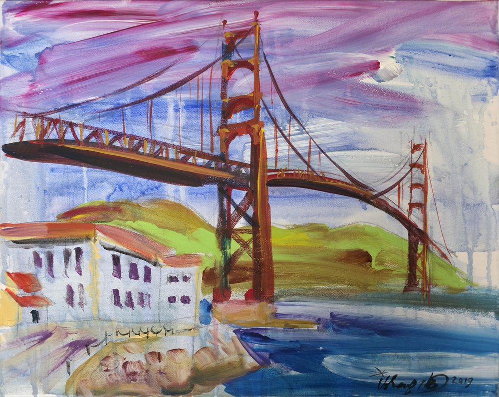 San Francisco Golden Gate von Kanat Ibragimov