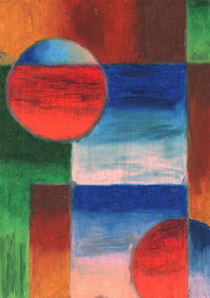 Abstrakte geometrische Kreise von Kulik