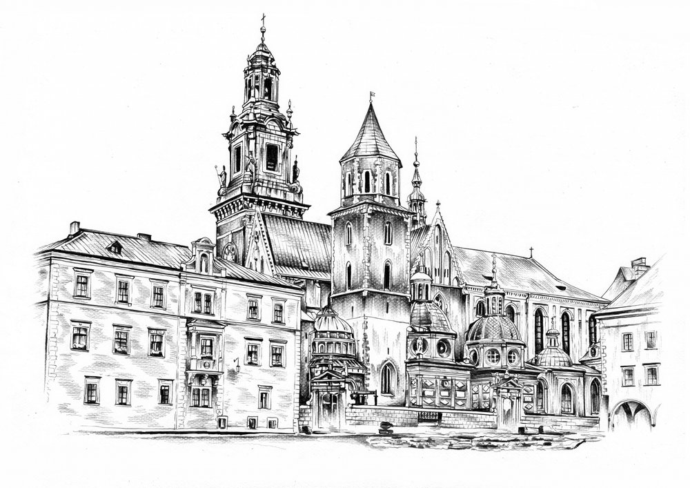 Historische Schlossgröße von Kulik