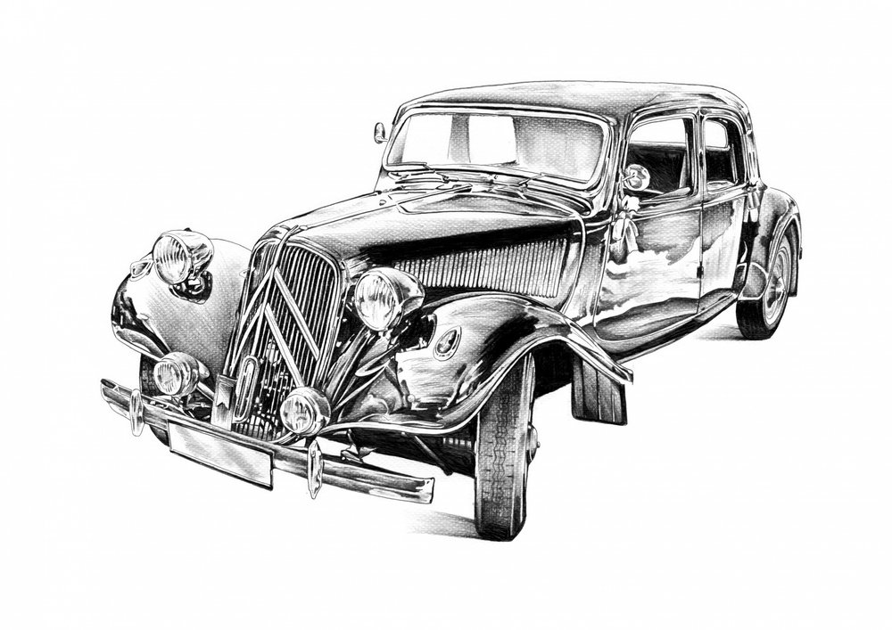 Ikonisches Vintage Auto von Kulik