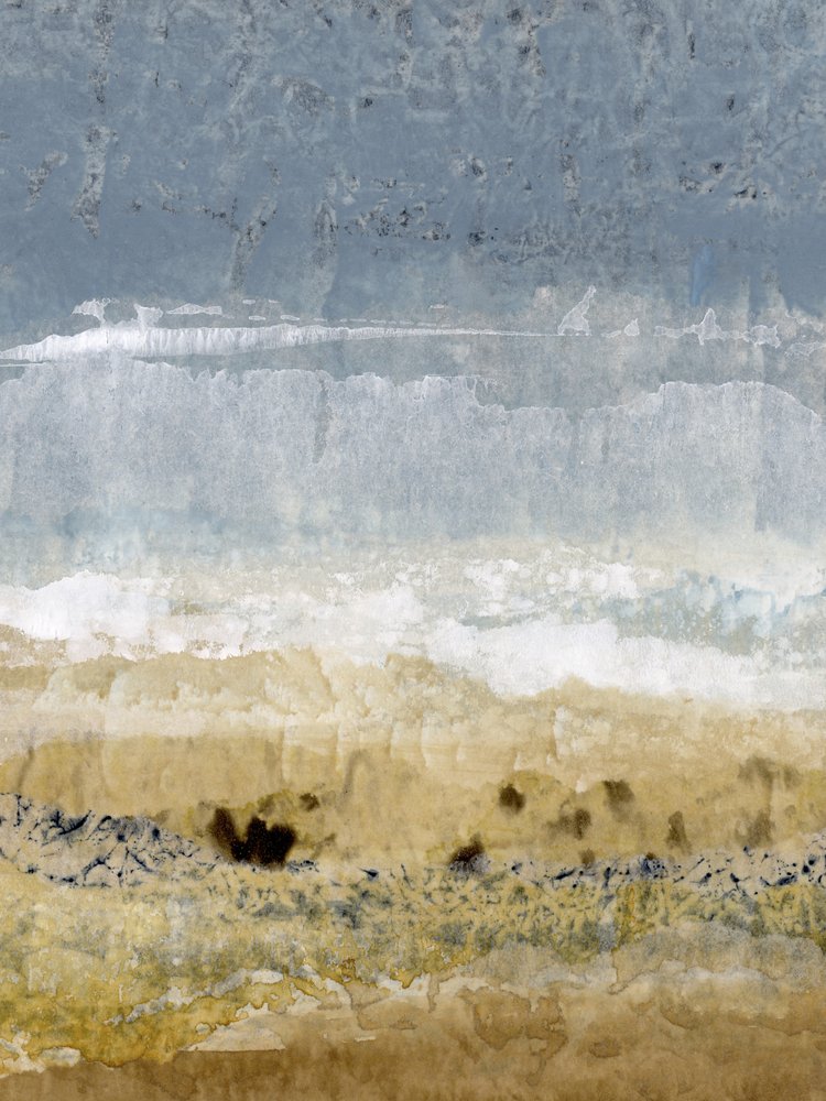 Abstrakte Ozeanlandschaft von Lara Eckerman