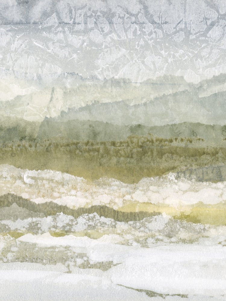 Nebelige Bergschichten von Lara Eckerman