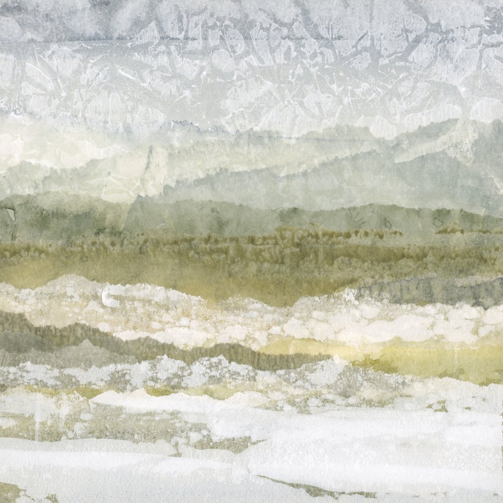 Nebelige Bergschichten von Lara Eckerman