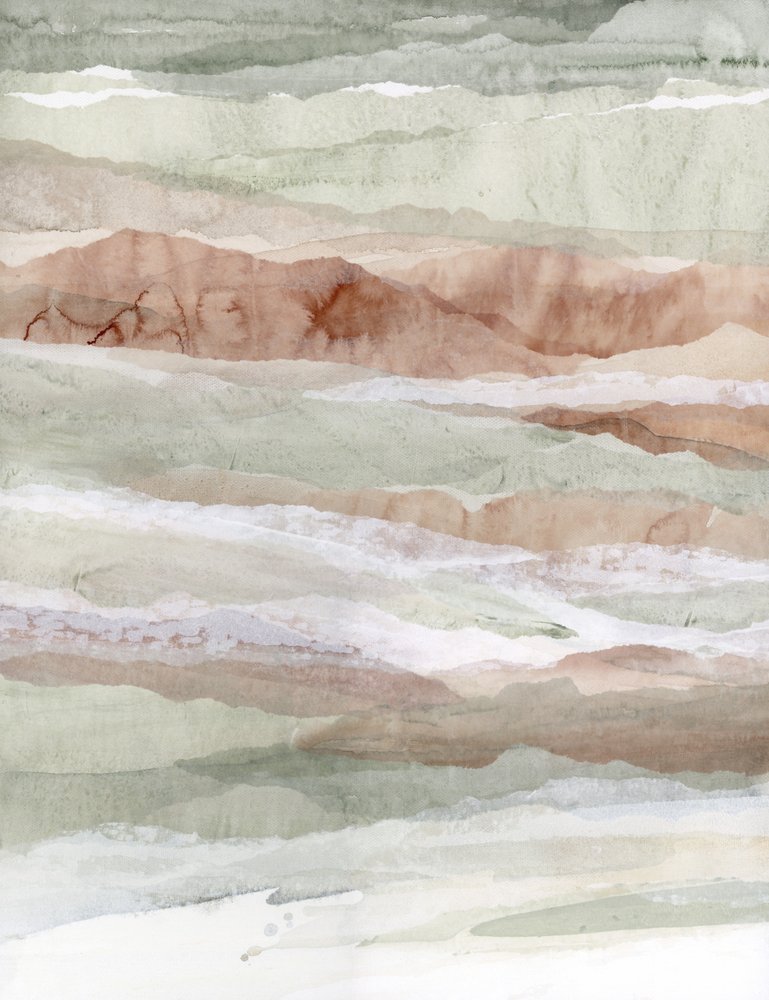 Gedämpfte Bergschichten von Lara Eckerman