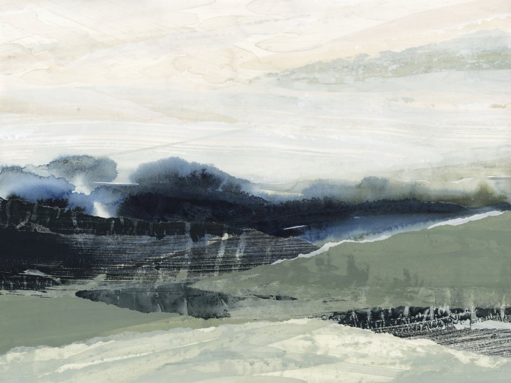 Serene Abstrakte Landschaft von Lara Eckerman