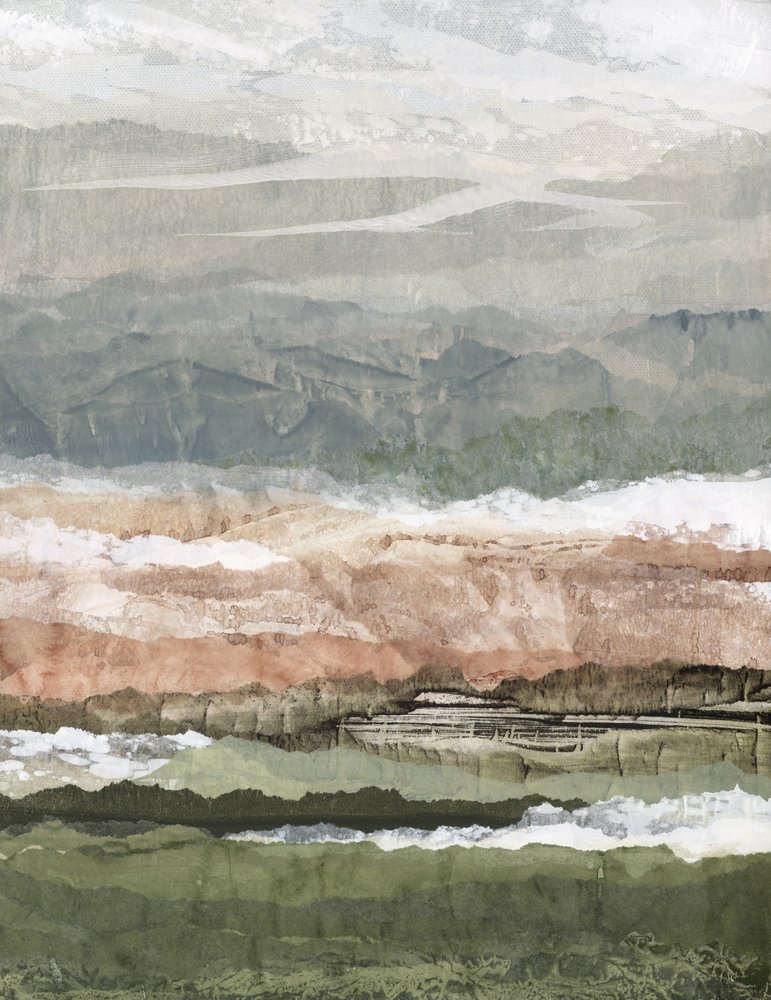 Serene Bergschichten von Lara Eckerman