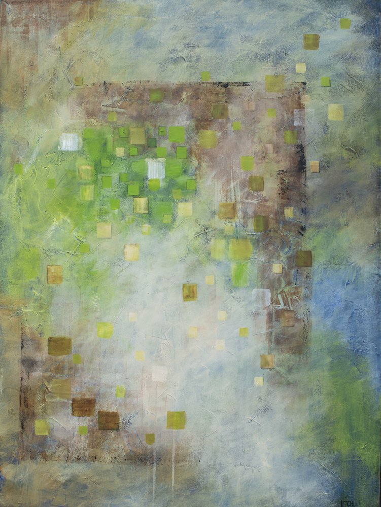 Erdige grüne Quadrate von Lillian Christiansson