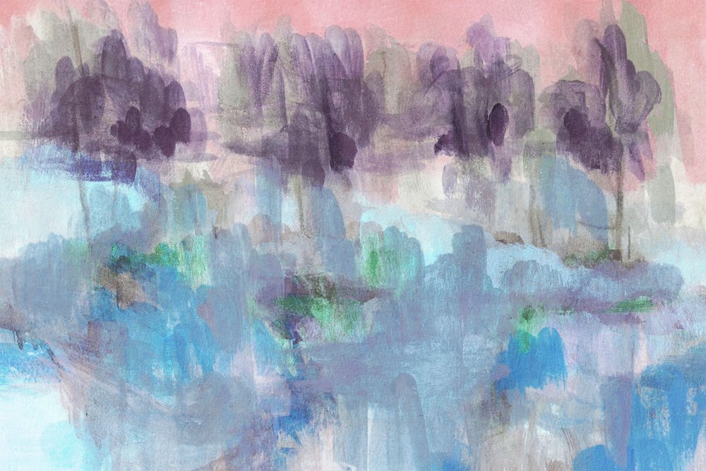 Träumerische abstrakte Landschaft von Lori Ann Folz