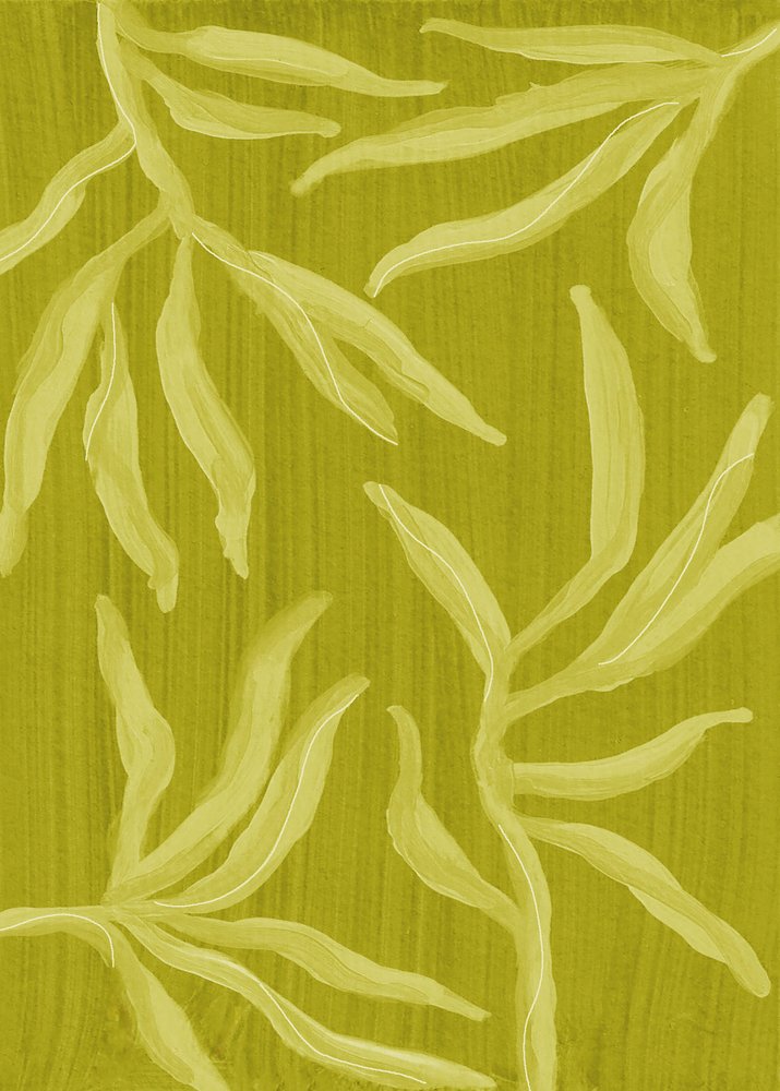 Fließende Grüne Botanicals von Lori Ann Folz