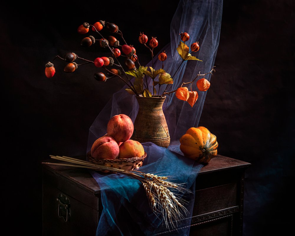 Herbsternte Stillleben von Louie Luo