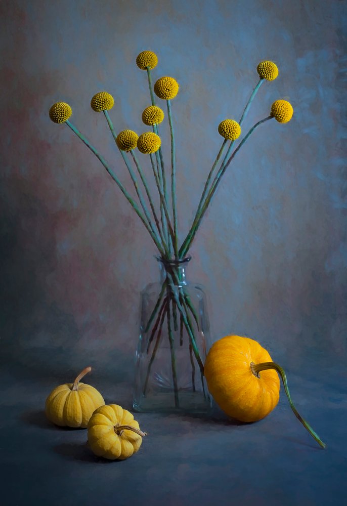Goldenes Herbst-Stillleben von Lydia Jacobs