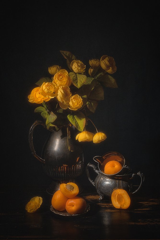 Goldene Rosen und Aprikosen von Lydia Jacobs