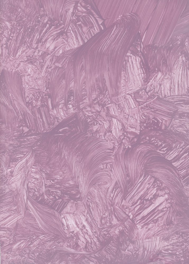 Mauve abstrakte Wirbel von Maira Ribena