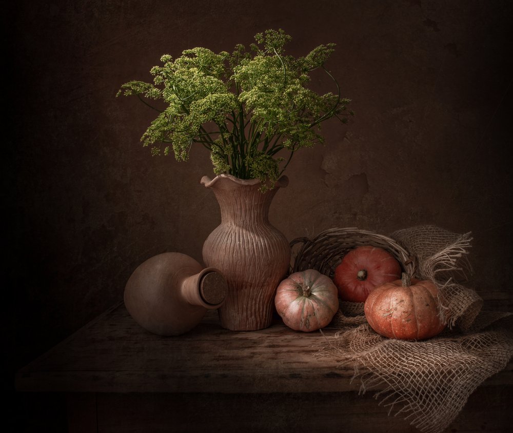 Rustikales Herbst-Stillleben von Margareth Perfoncio