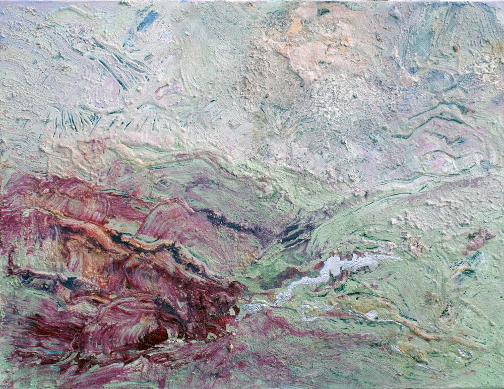 Erdige Texturierte Landschaft von Marina Nelson