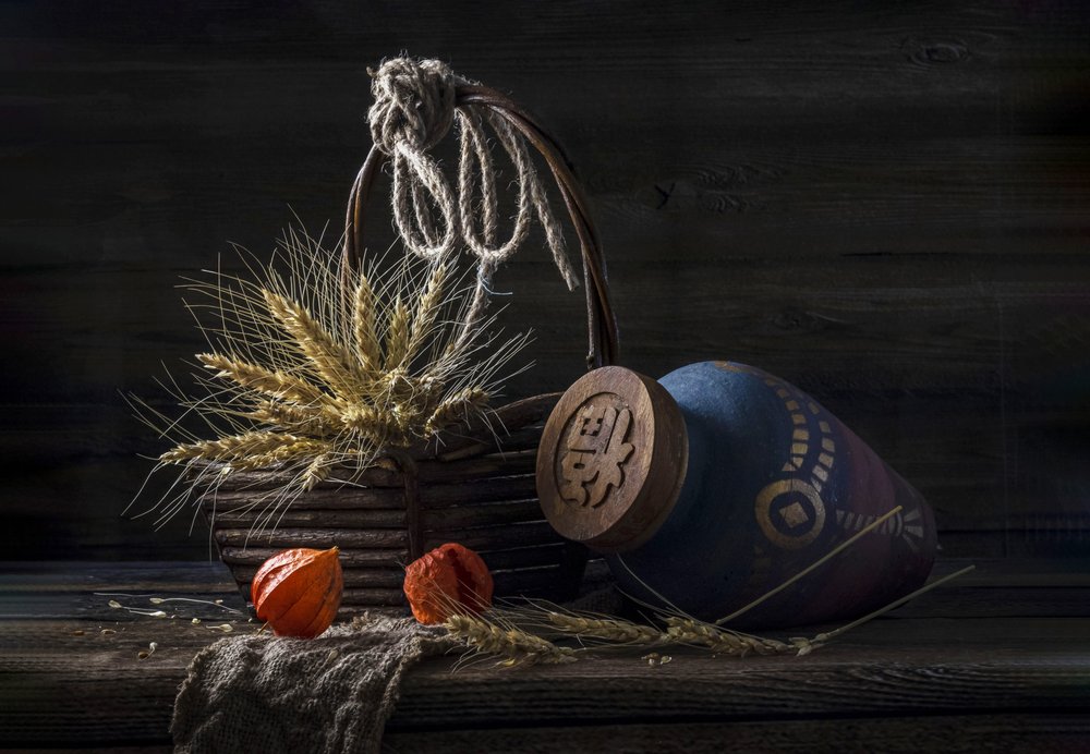 Rustikales Herbststillleben von Marsha Ma