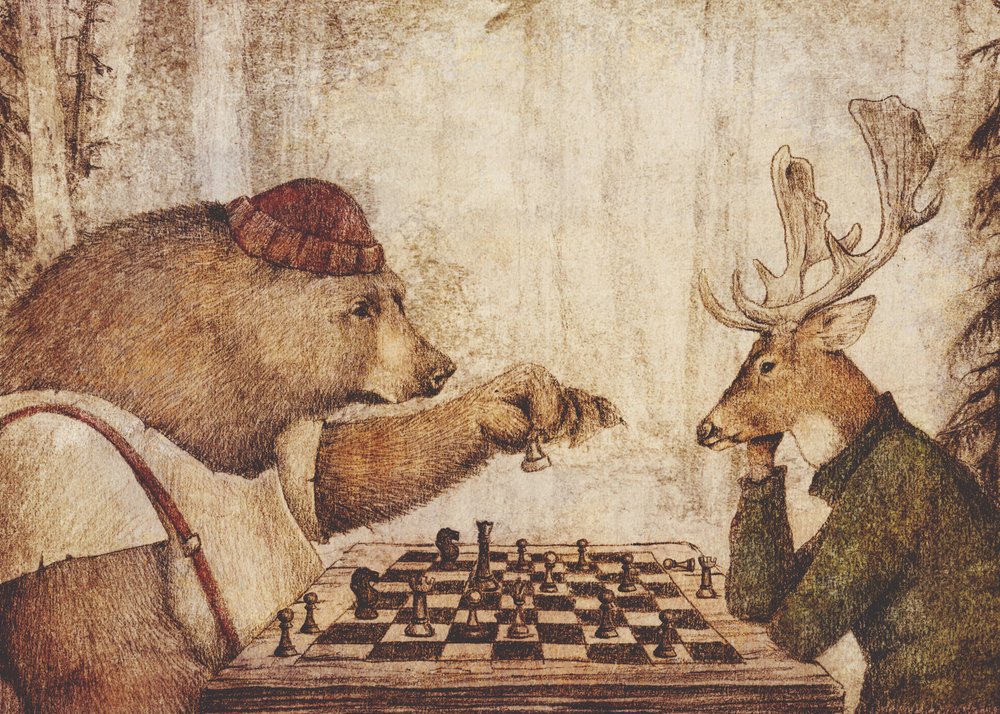 Wildes Schach von Mike Koubou