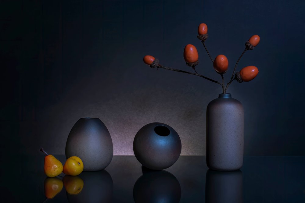 Dunkles Herbststillleben von Ming Chen